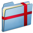 Blue Package Icon 128x128 png
